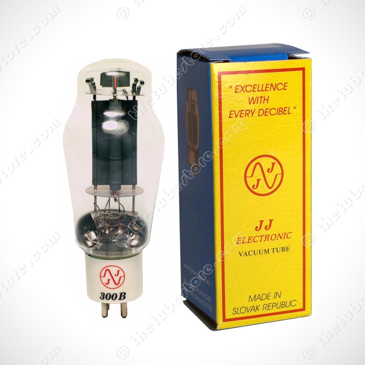 JJ 300B Vacuum Power Tubes - www.thetubestore.com