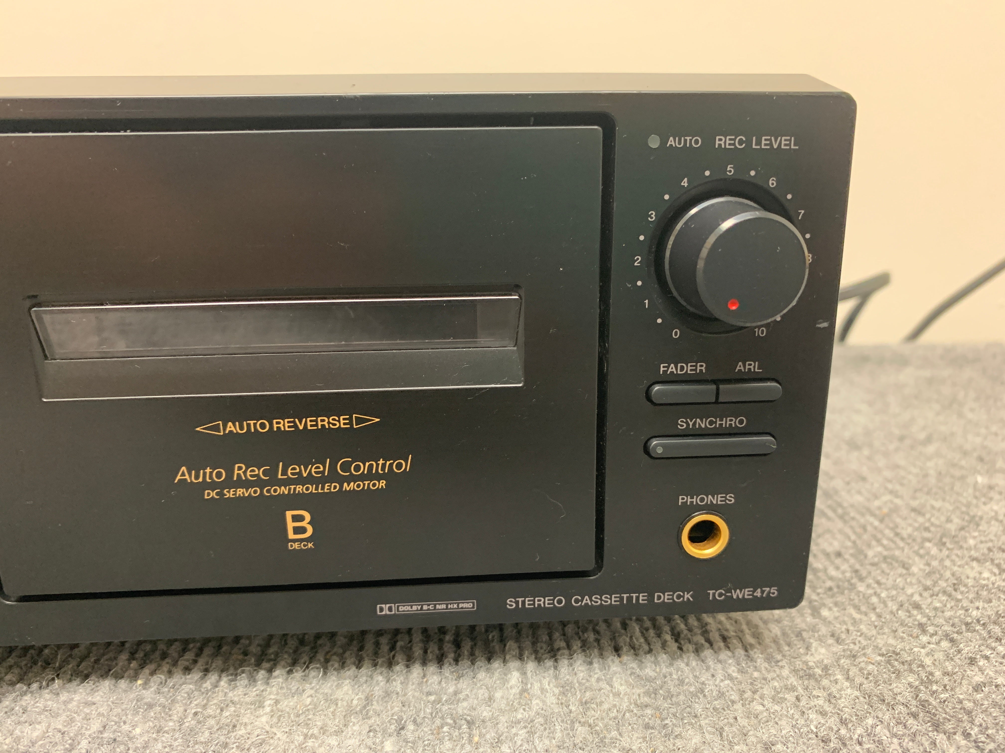 Sony TC-WE475 Double Cassette Deck – The Turntable Store