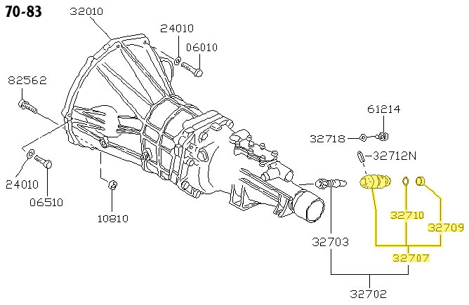 Motorsport Auto - The Z Store - Factory Speedometer Pinion Sleeve