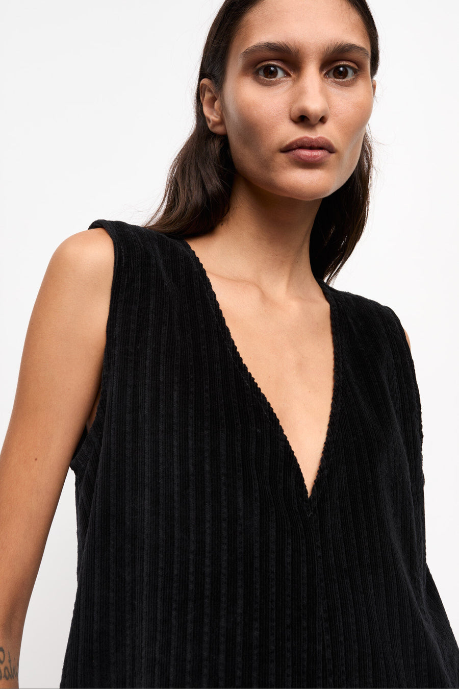 Ganni Stretch Corduroy Mini Dress – Thirty-One Jane