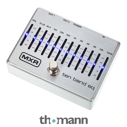 MXR 10 Band Equalizer Silver – Thomann België