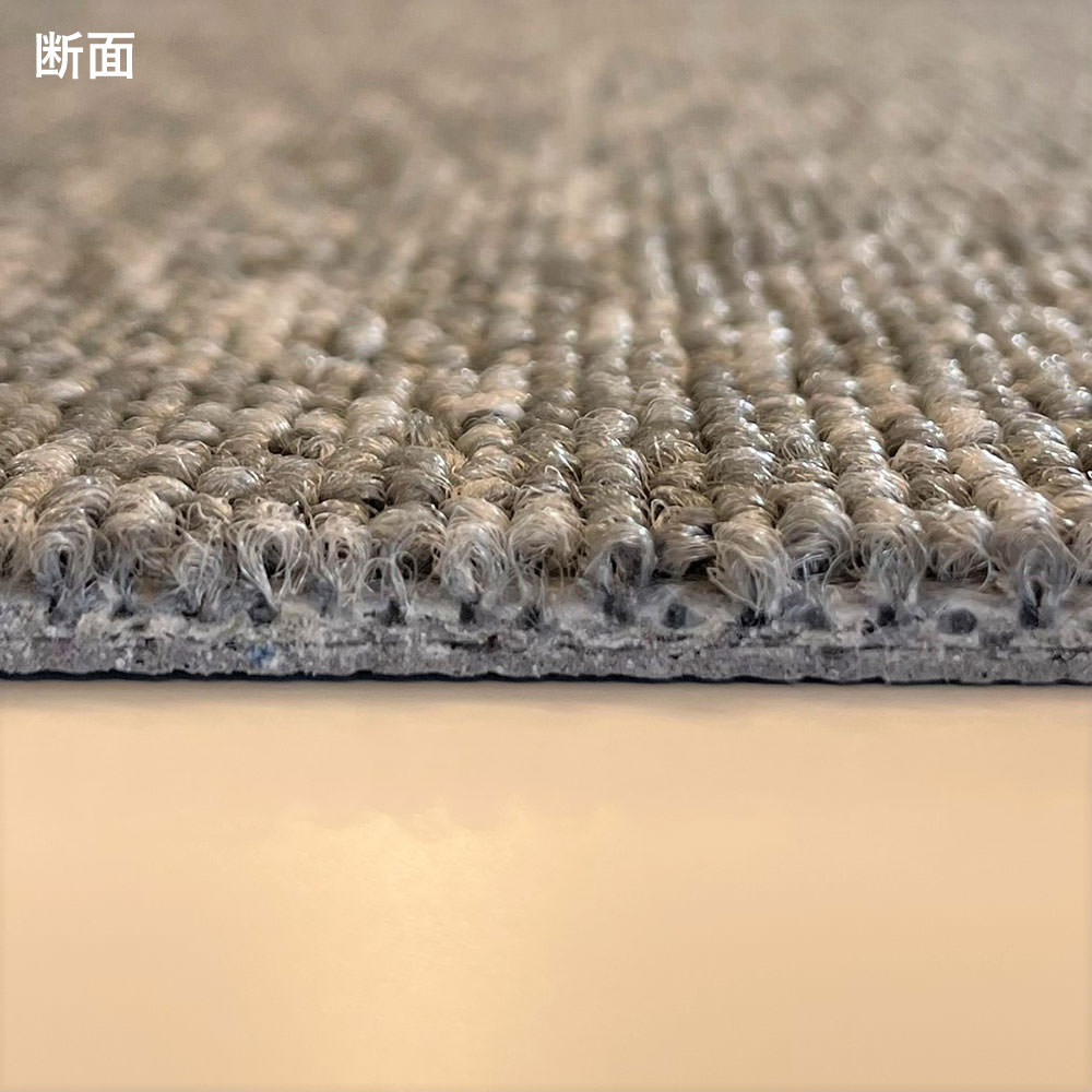 タイルカーペット 500mm角 一般住宅用(DIY) グレー系 54651LCS