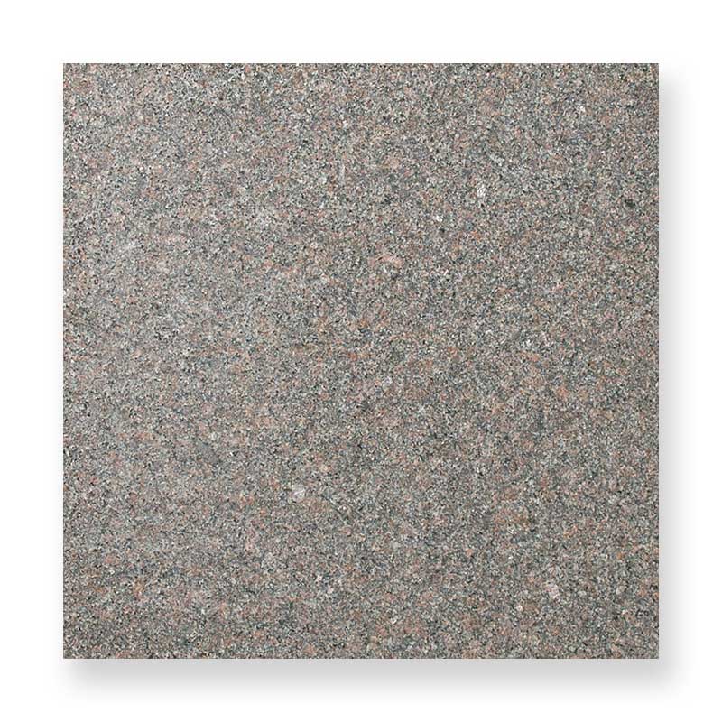 御影石 ロイヤルマホガニー 400角 ジェットバーナー仕上げ (メーカー