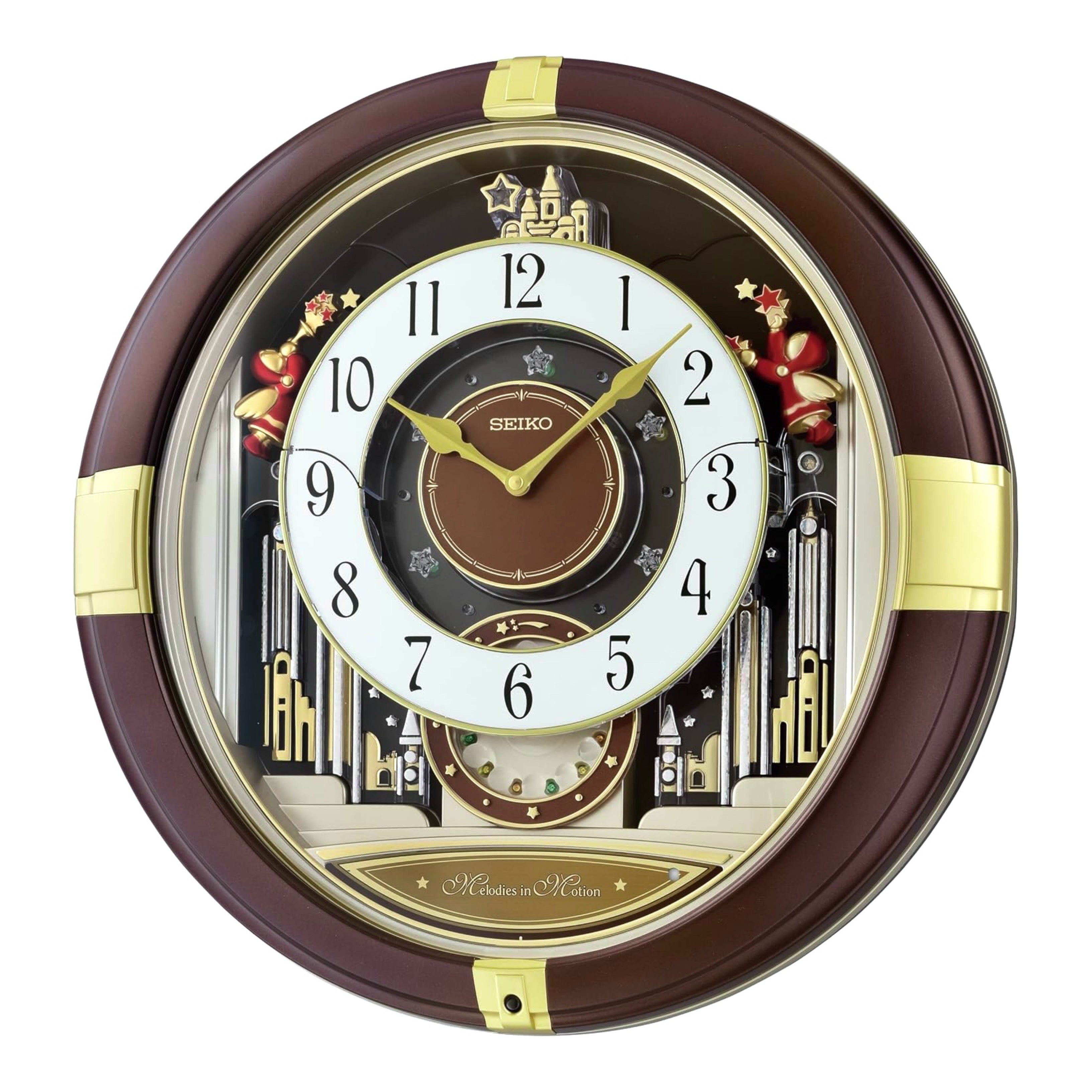 Seiko QXM613BRH “Hazel Trumpeting Angels” Melodies in Motion Jaw