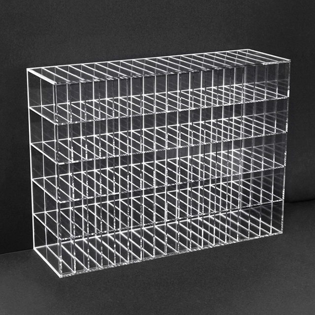 アクリル製ペン収納スタンド 90仕切｜画材・文具雑貨の通販