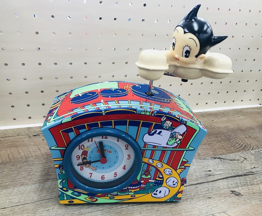 鉄腕アトム ブリキ製オルゴール目覚まし時計買取入荷！【足立西新井店