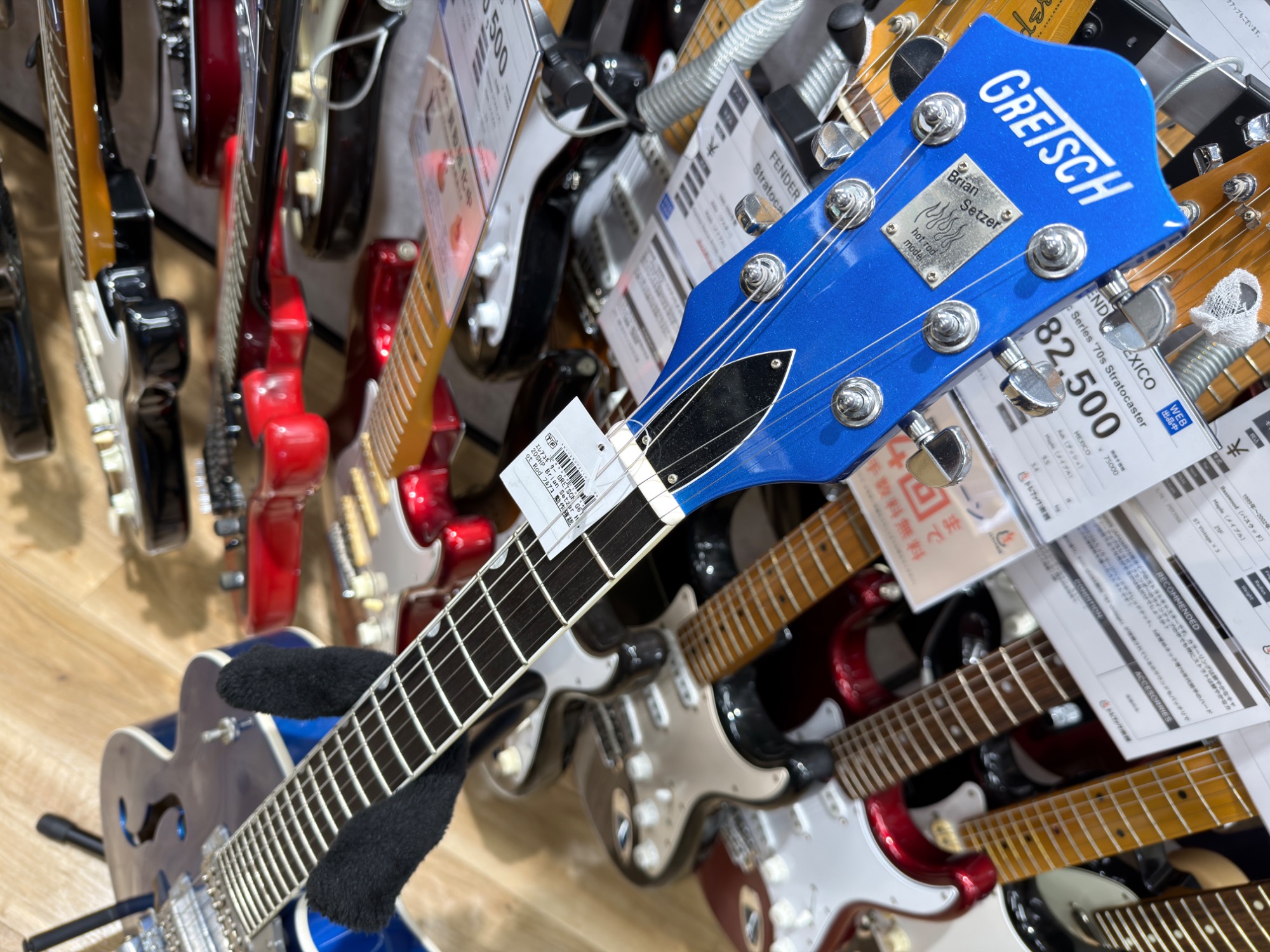 グレッチ】Gretsch (グレッチ) G6120SHP Brian Setzer Hot Rodをご紹介