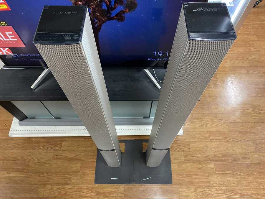 Y♢314 BOSE トールボーイ ペアスピーカー 55WER-S スタンド付き Y