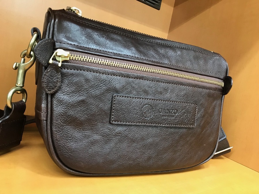 GANZO レザーミニショルダーバッグのご紹介です！｜2020年01月31日