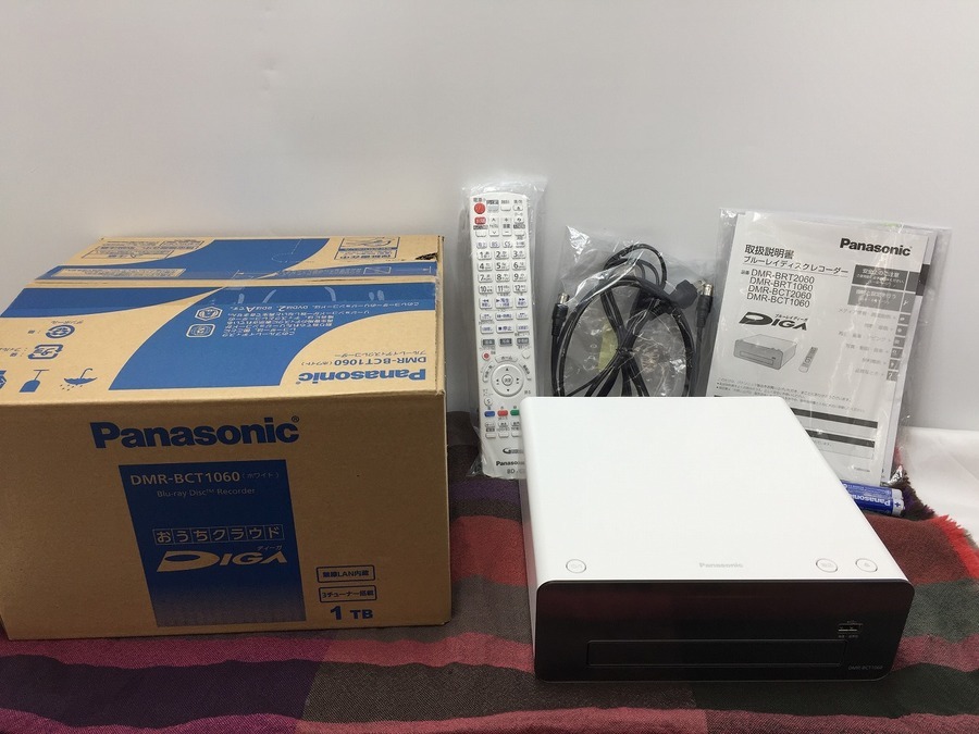 ジャンク品】Panasonic DMR-BCT1060 ブルーレイレコーダー Panasonic