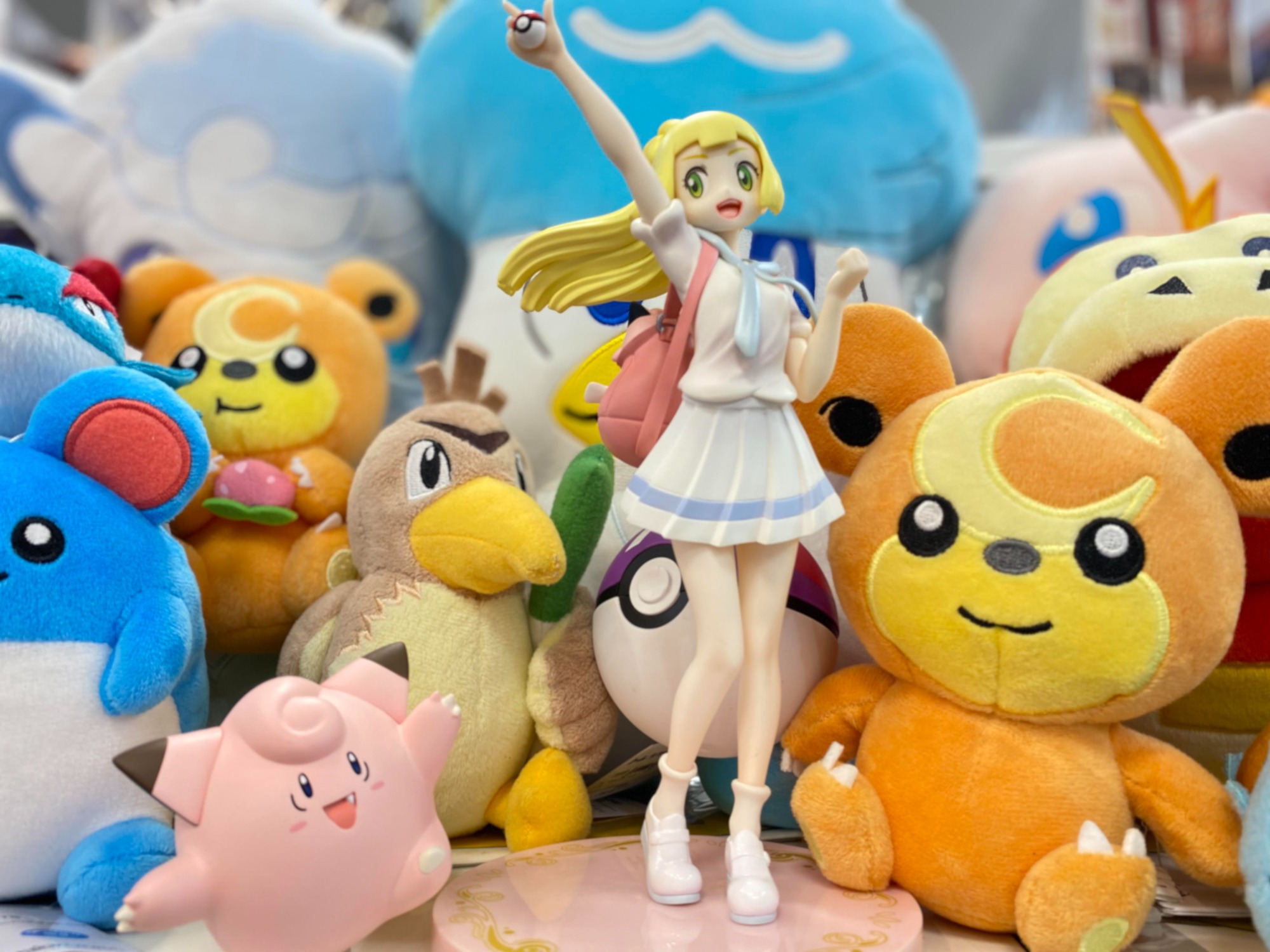 ポケモン『がんばリーリエ＆ピッピ』のフィギュアが買取入荷いたしまし