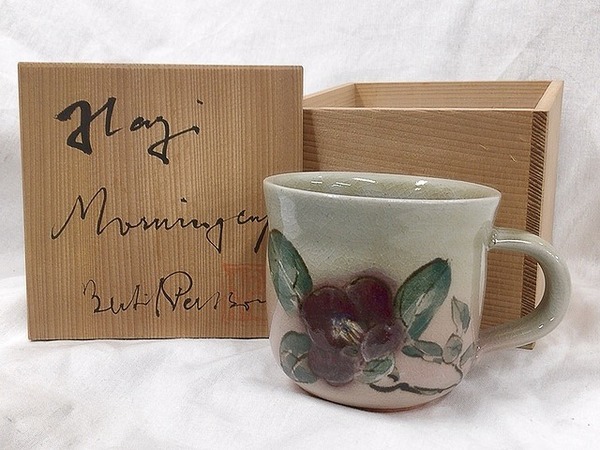 ベアティル・ペアソン作】萩焼 マグカップのご紹介です♪【市川店