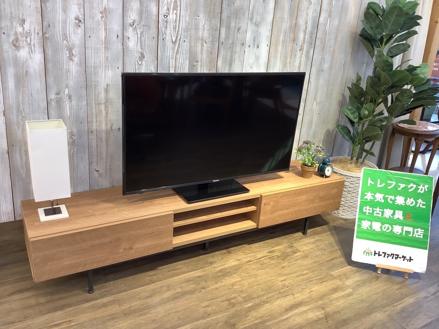 LOWYA（ロウヤ）】幅200cmの大型テレビ対応の国産テレビボードが入荷