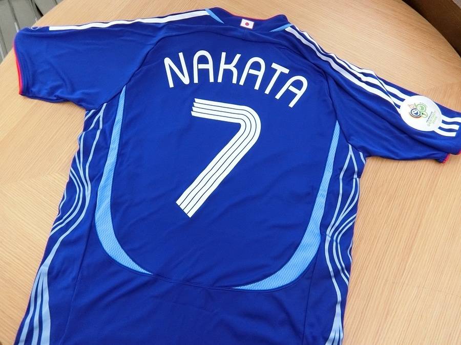 2006年ドイツワールドカップバッチ付 中田英寿の日本代表