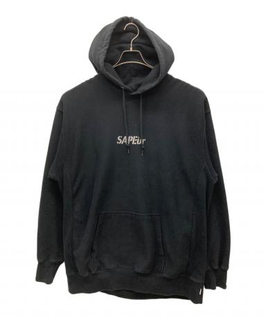 中古・古着通販】SAPEur (サプール) パーカー ブラック サイズ:SIZE