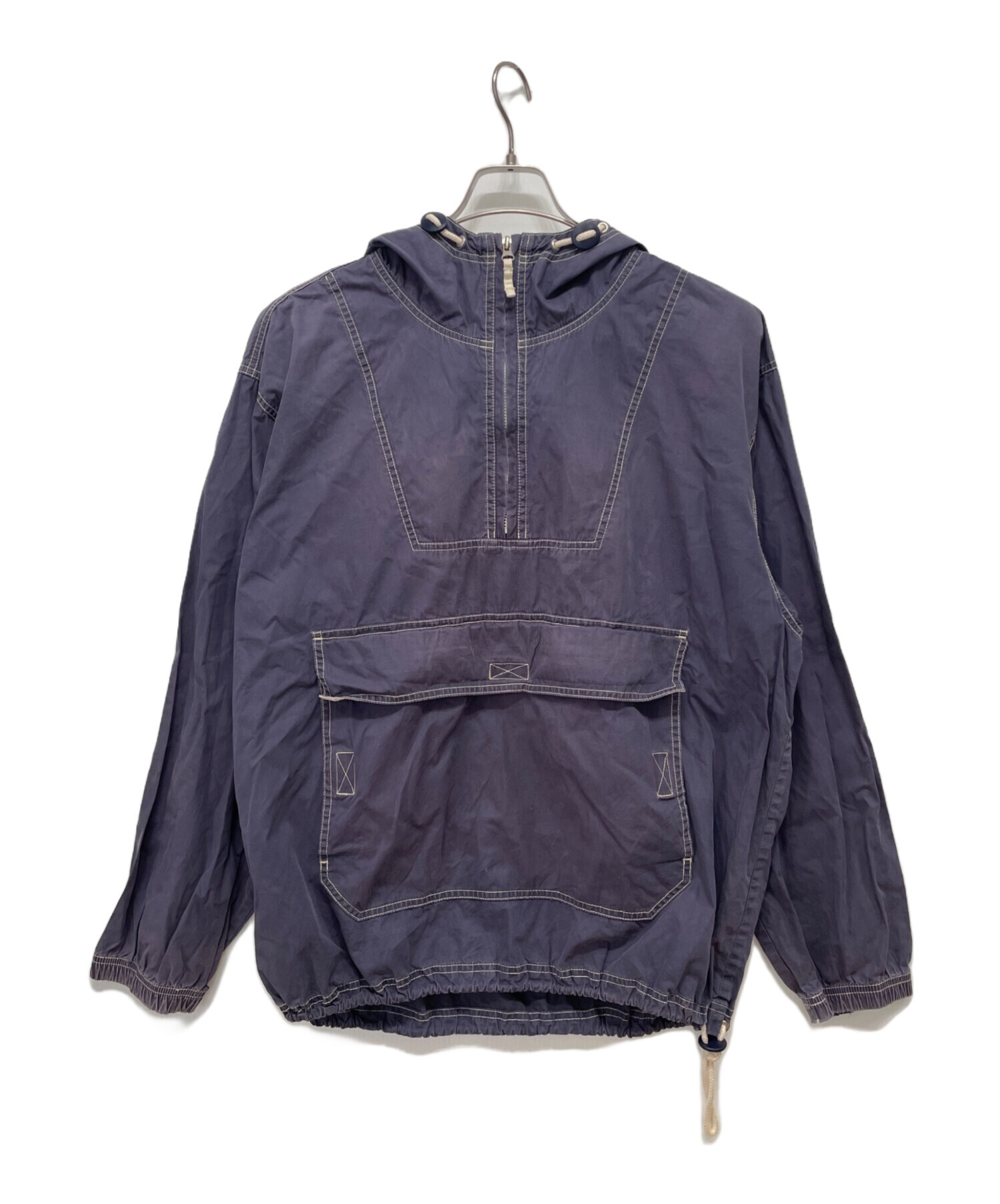 中古・古着通販】GAP (ギャップ) コットンアノラックパーカー ネイビー