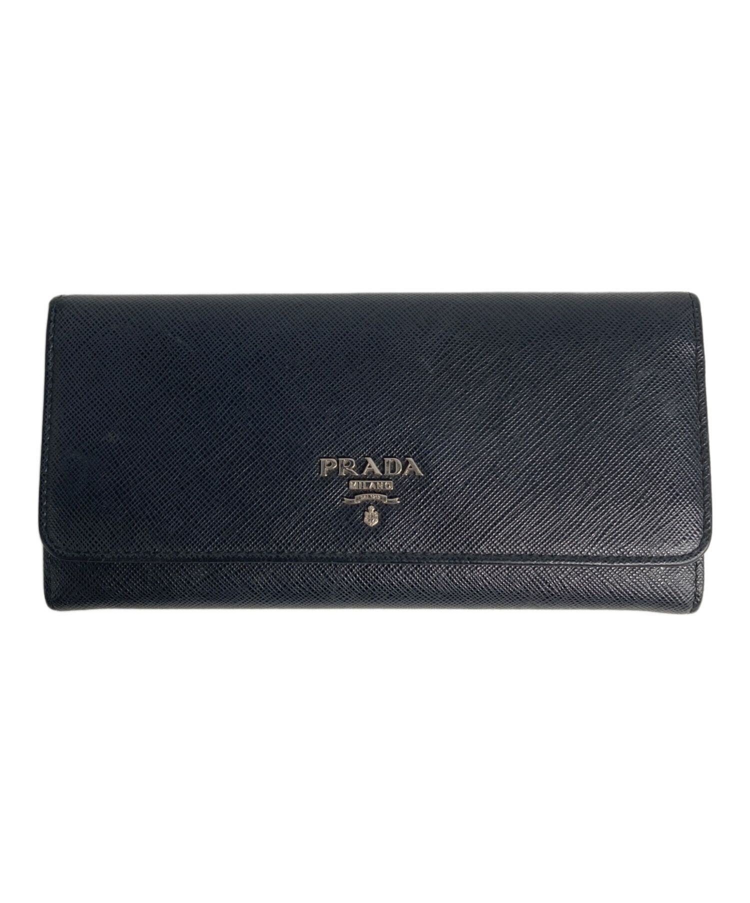 中古・古着通販】PRADA (プラダ) サフィアーノ レザー 2つ折り財布