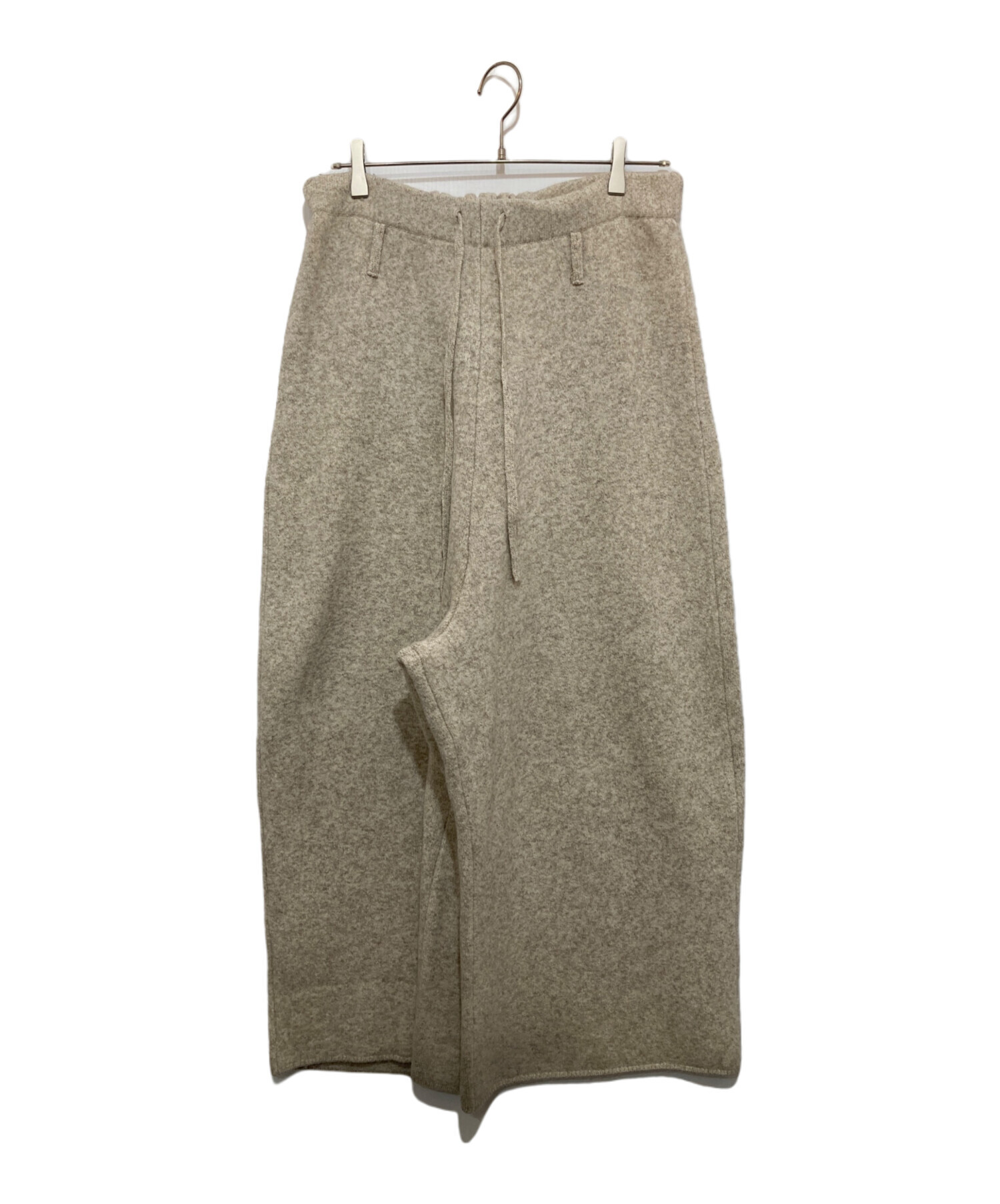 中古・古着通販】nonnotte (ノノット) Knit Pants Extra Wide（ニット