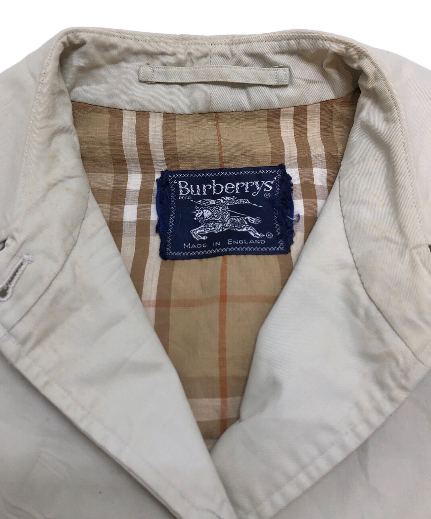 中古・古着通販】Burberry's (バーバリーズ) ステンカラーコート