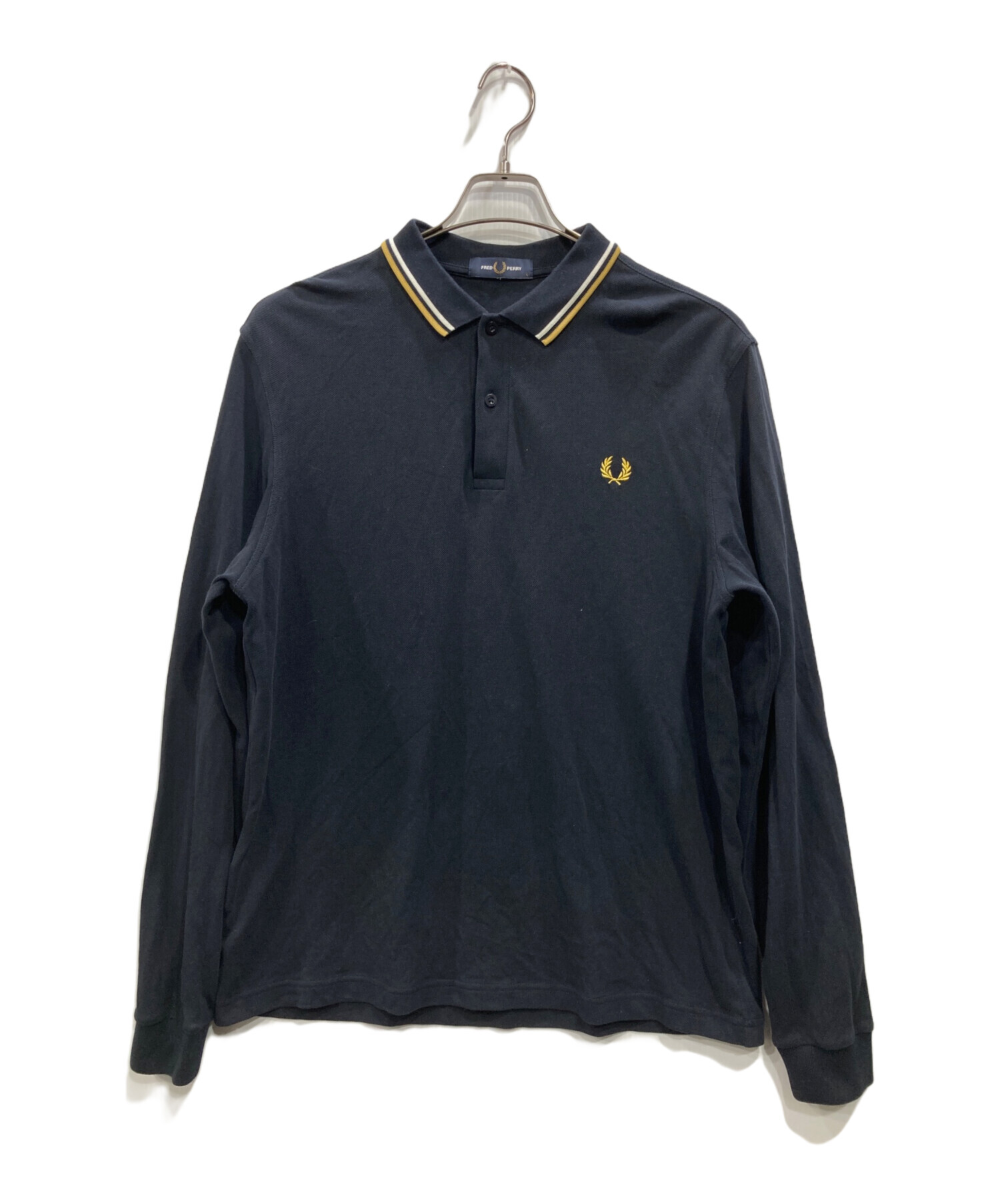 中古・古着通販】FRED PERRY (フレッドペリー) 長袖ポロシャツ