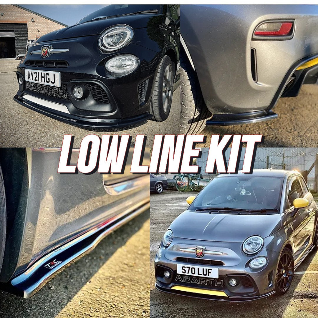 Fiat Abarth 595 Series 4 - Low Line Kit – Triple R Composites Ltd