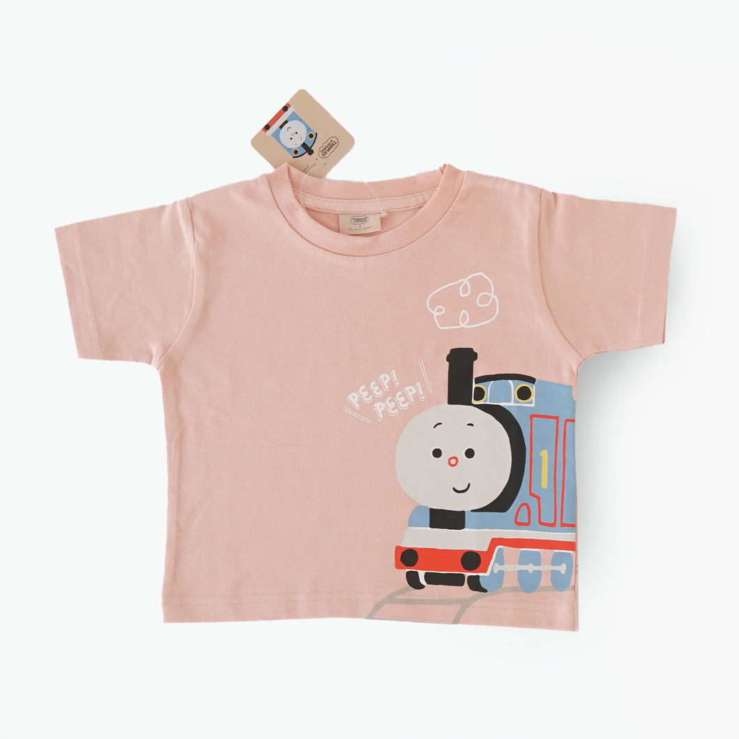 トーマス×つむぱぱ】キッズ半袖Tシャツ(ピンク)_90 – つむぱぱ公式