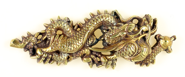 目貫 後藤 這龍図｜刀剣や刀の販売なら日本刀販売専門店つるぎの屋