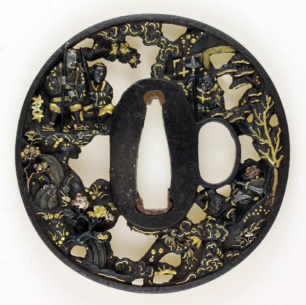 鐔 鉄元堂｜刀剣や刀の販売なら日本刀販売専門店つるぎの屋