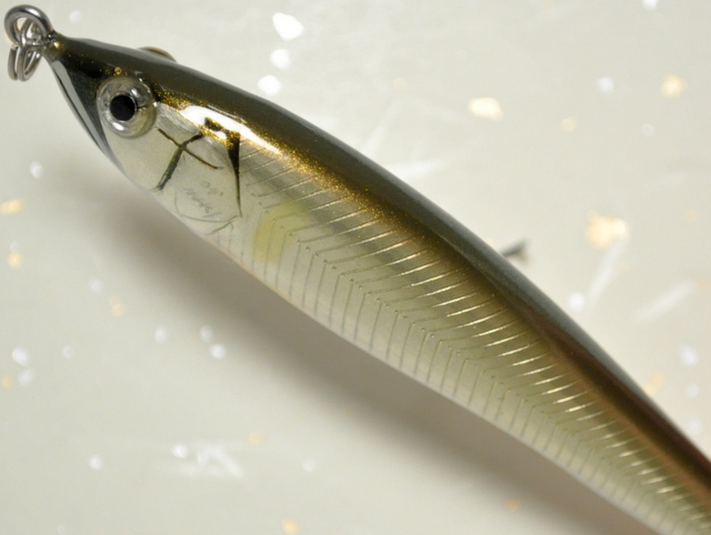 真木ハンドメイドルアーズ TR-90F：アユ□ネコポス対象外□の通販