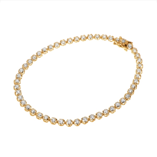 プラチナダイヤモンドブレスレット(RBL409)|TSUTSUMI（ジュエリー