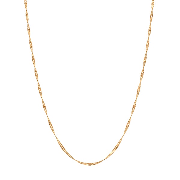 K18イエローゴールドネックレス（40cm）(RNC657)|TSUTSUMI（ジュエリー