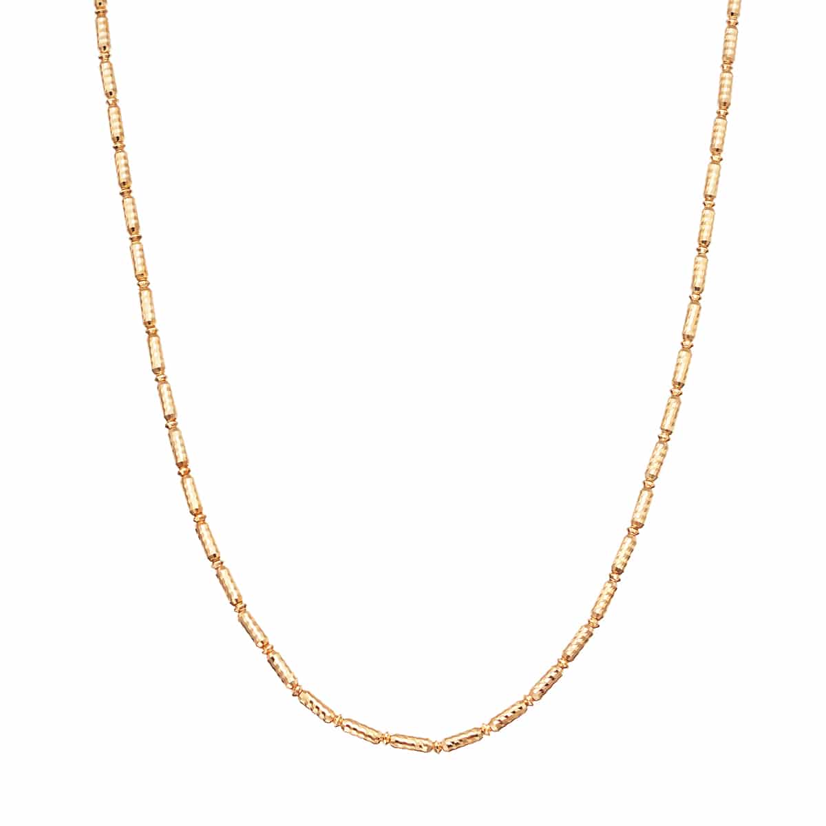 K18イエローゴールドロングネックレス(RNC745)|TSUTSUMI（ジュエリー