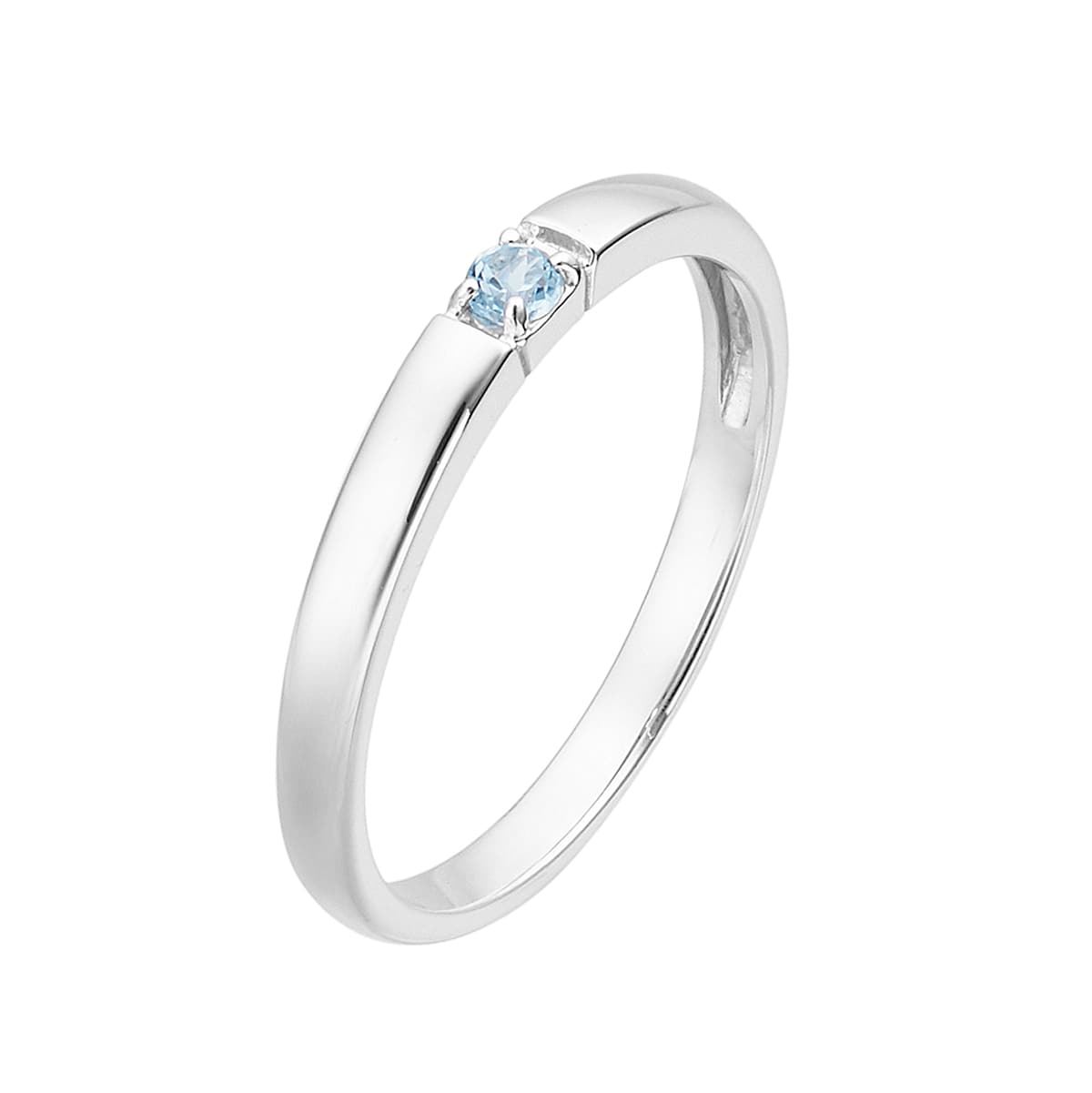 K10ホワイトゴールドブルートパーズリング（ピンキーリング）(RFR174