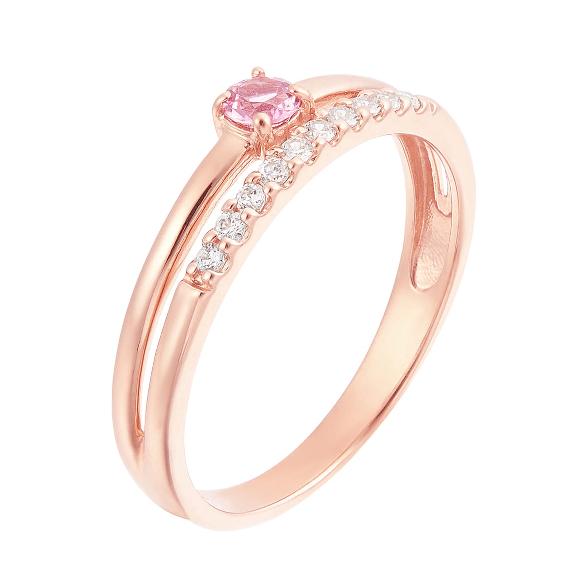 K10ピンクゴールドピンクトルマリンリング: リング|TSUTSUMI