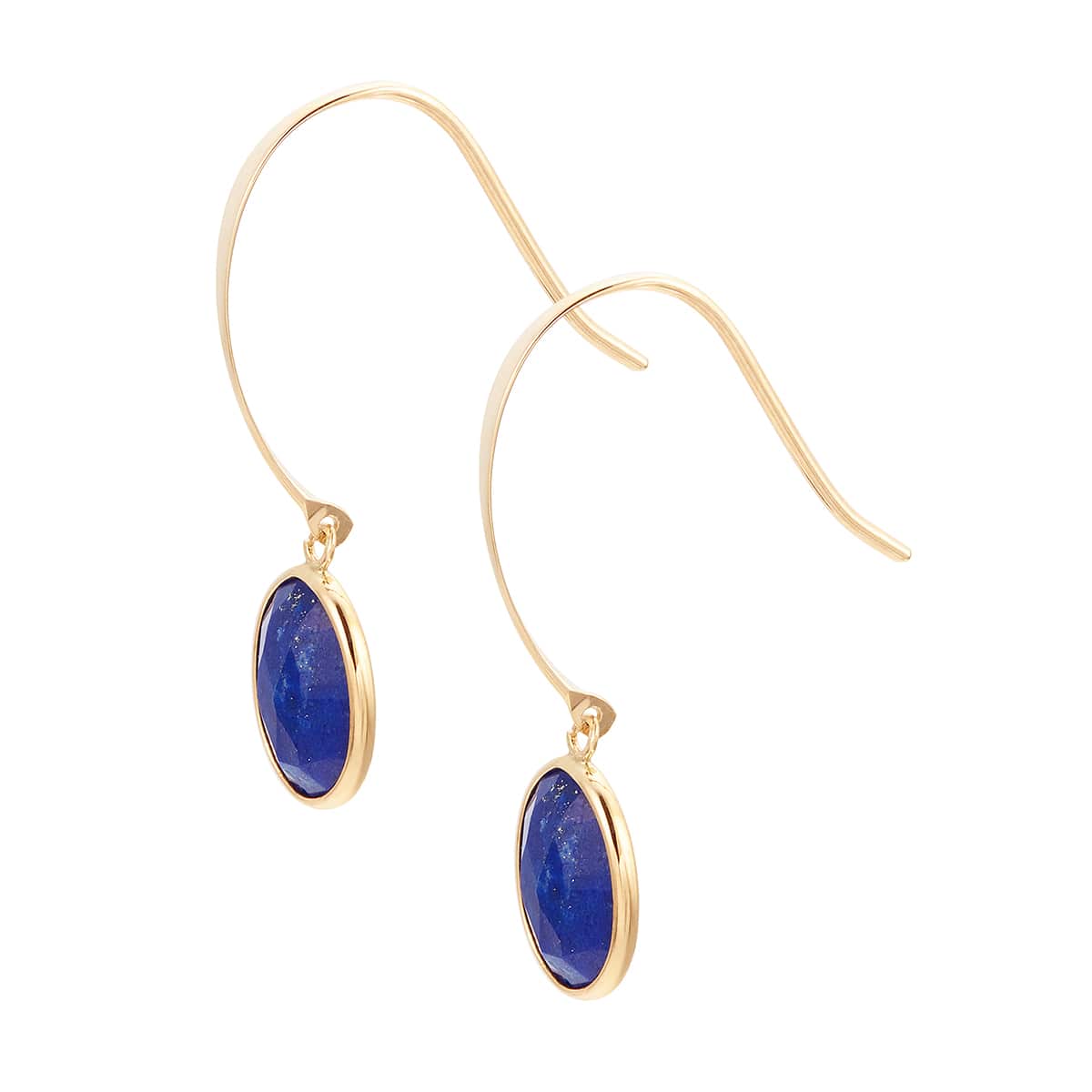 K10イエローゴールドラピスラズリピアス(RPE492-003)|TSUTSUMI