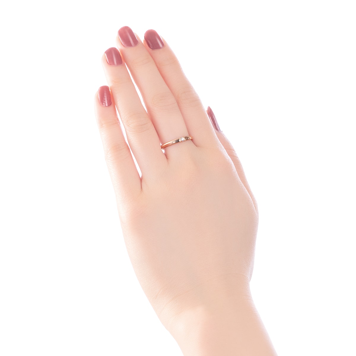 K10ピンクゴールドダイヤモンドリング(RFR745-002)|TSUTSUMI