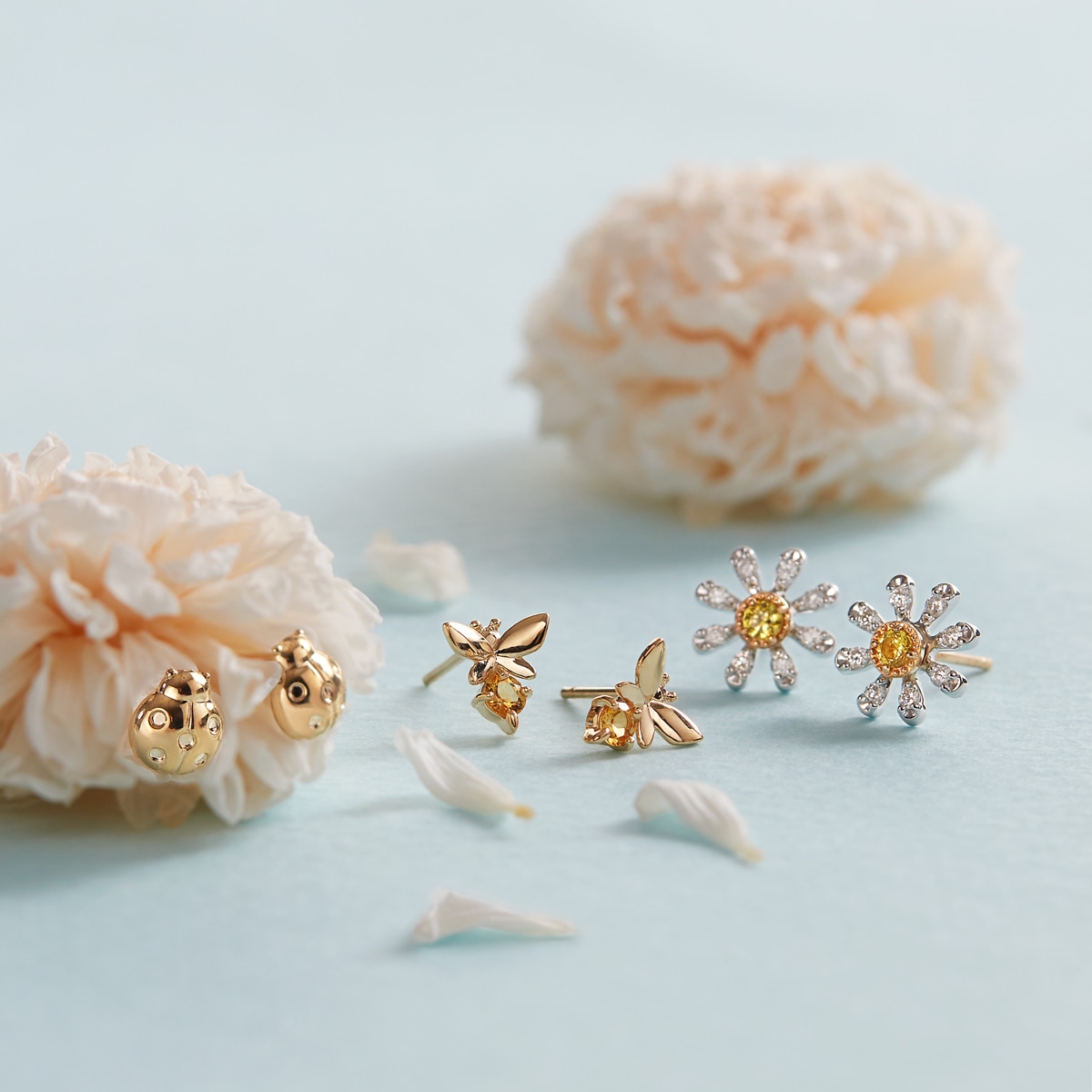 K10イエローゴールドピアス(RPE591-002)|TSUTSUMI（ジュエリーツツミ