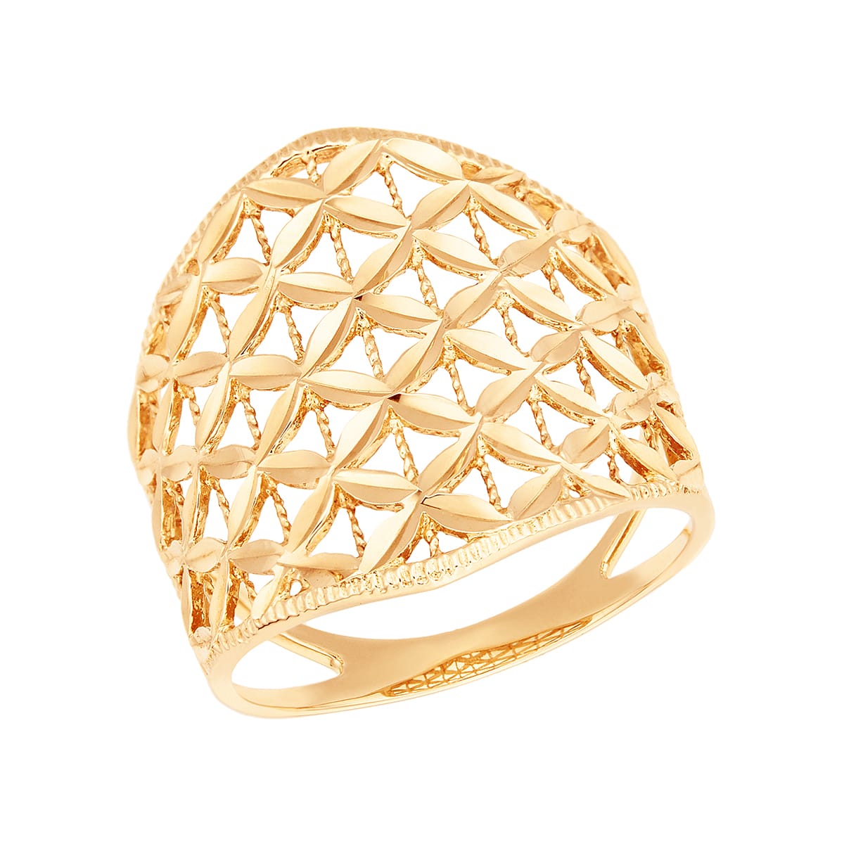 K18イエローゴールドリング(RFR686-001)|TSUTSUMI（ジュエリーツツミ