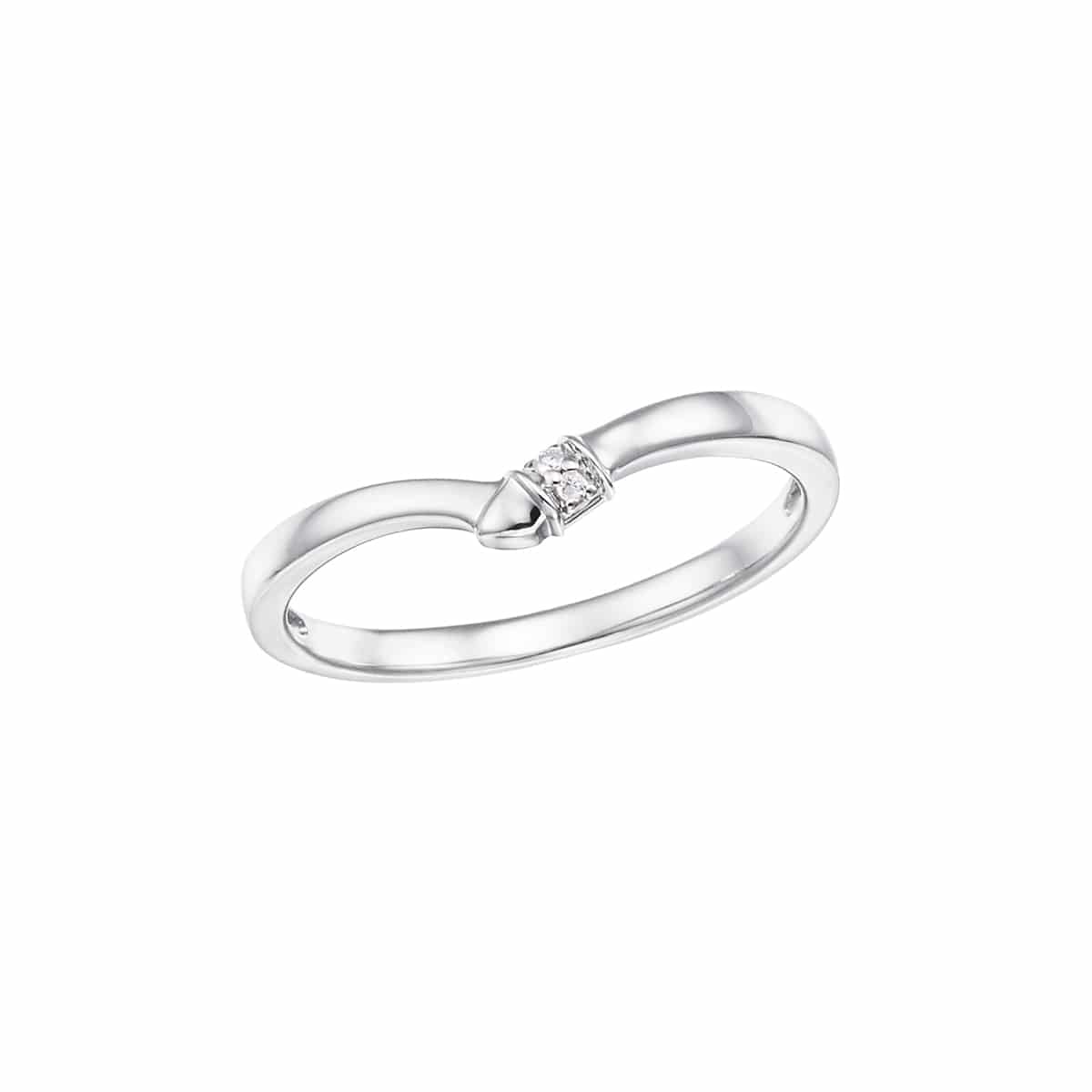 K18イエローゴールドダイヤモンドリング（ピンキーリング）(RFR359-001