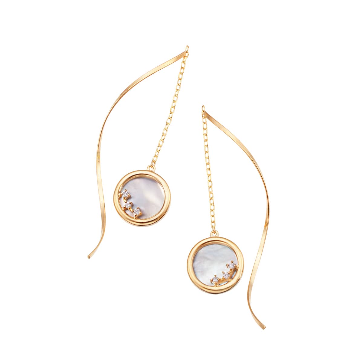 K18ホワイトゴールドダイヤモンドピアス(RPE705-001)|TSUTSUMI