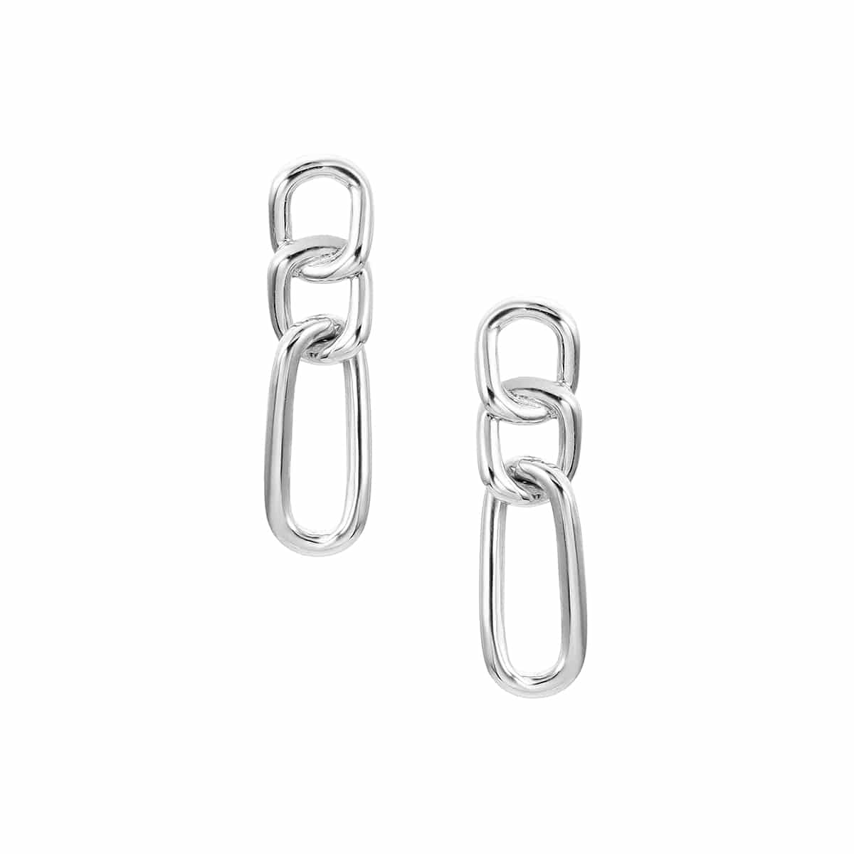 K10ホワイトゴールドキュービックピアス(RPE406-002)|TSUTSUMI