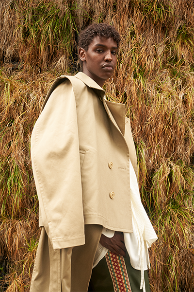 GARDENに「Toironier」×「DICKIES®」のレイヤードトレンチコートが登場