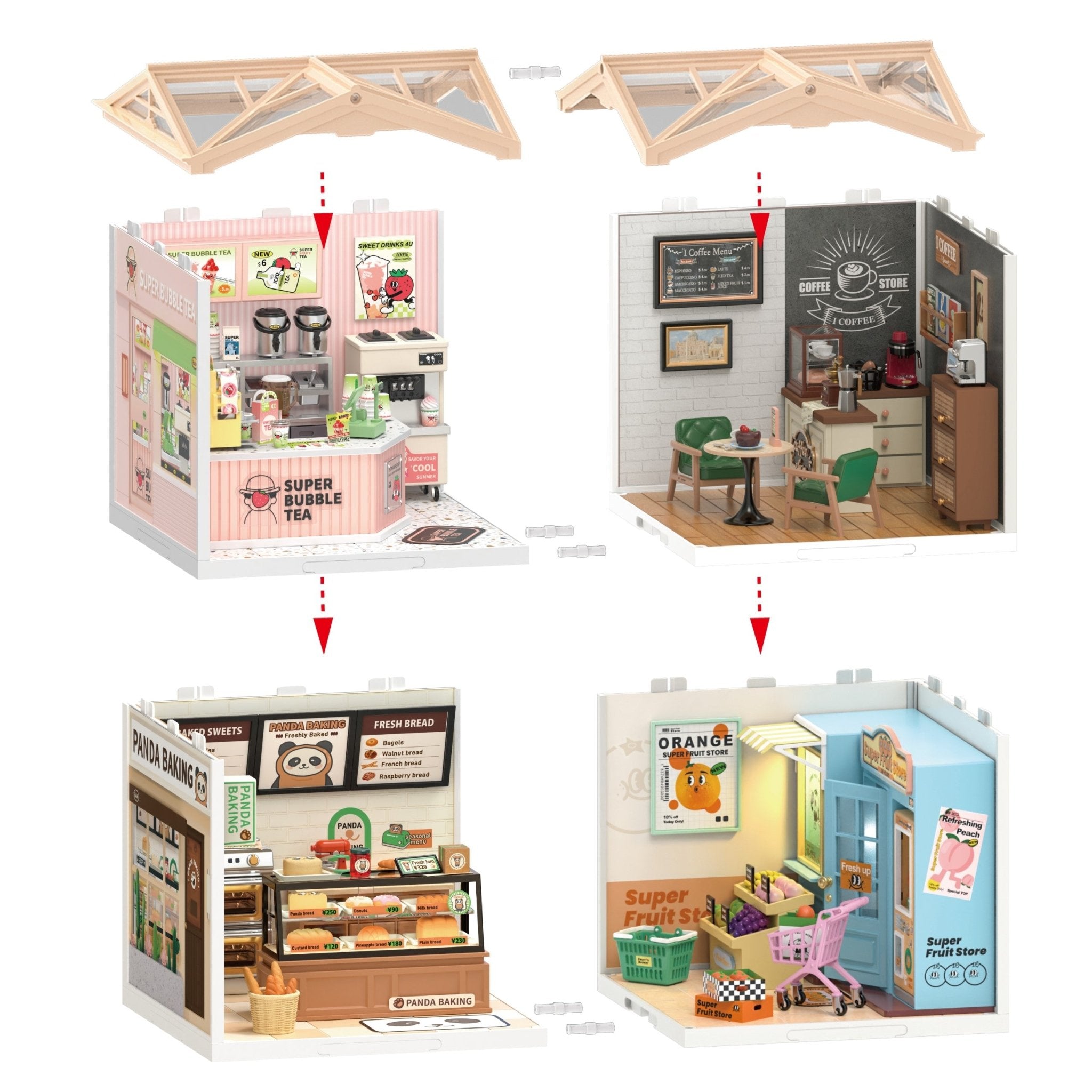 DWP04 屋根A・C専用ドア（クリエイターシリーズ専用）