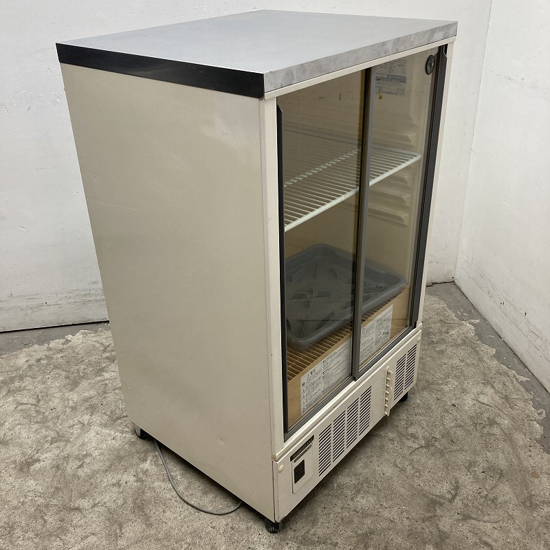 小型冷蔵ショーケース ホシザキ SSB-63CL1 W630×D550×H1050mm 中古