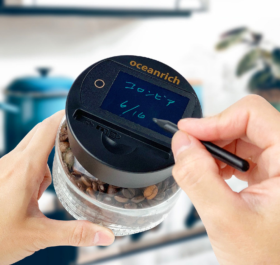 公式】oceanrich(オーシャンリッチ) メモパッド付きキャニスター