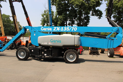 2022 GENIE ZX135/70 ARTICULATING BOOM LIFT AERIAL LIFT WITH JIB