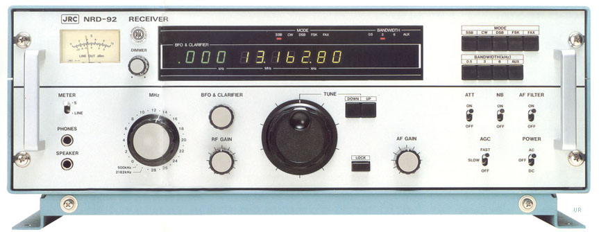 JRC NRD-92, Japan Radio Company NRD92 Receiver