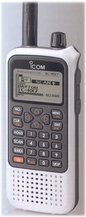 ICOM IC-RX7 Wideband Receiver RX7