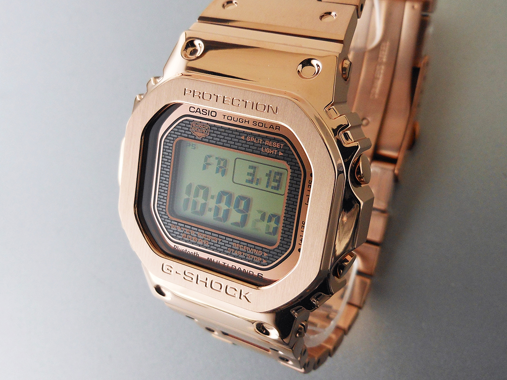 GMW-B5000＞フルメタルスクエア／ローズゴールド | 静岡の宝石・時計