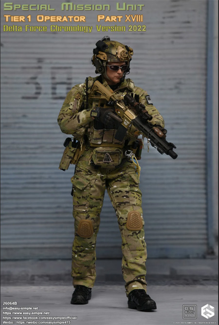 EASY&SIMPLE】26064B Special Mission Unit Tier1 Operator Part XVIII